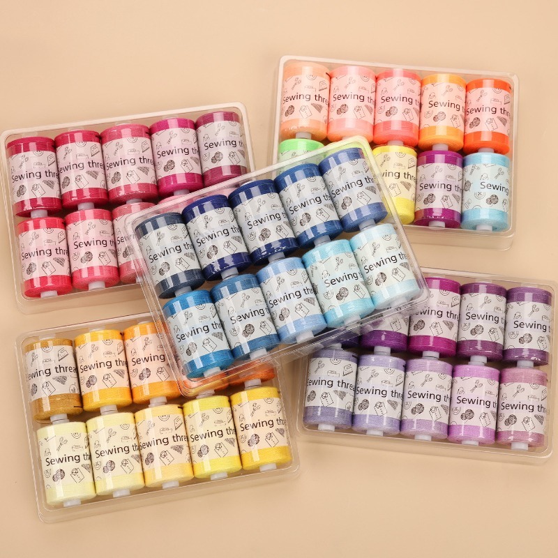 Sewing Thread Production - Multi Color Sewing Thread Set Durable