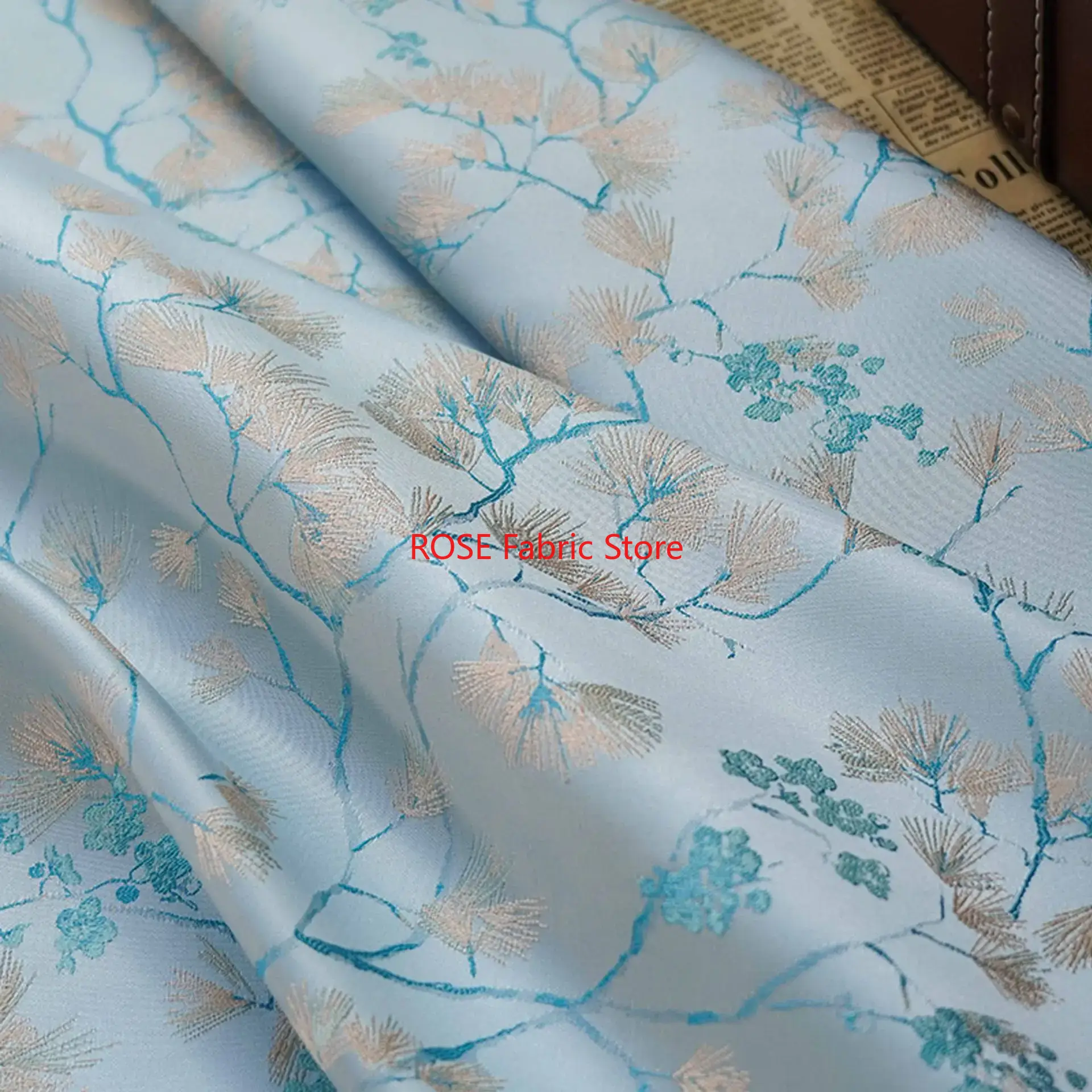 Sewing Vest - 1 Meter Chinese Style Classic Jacquard