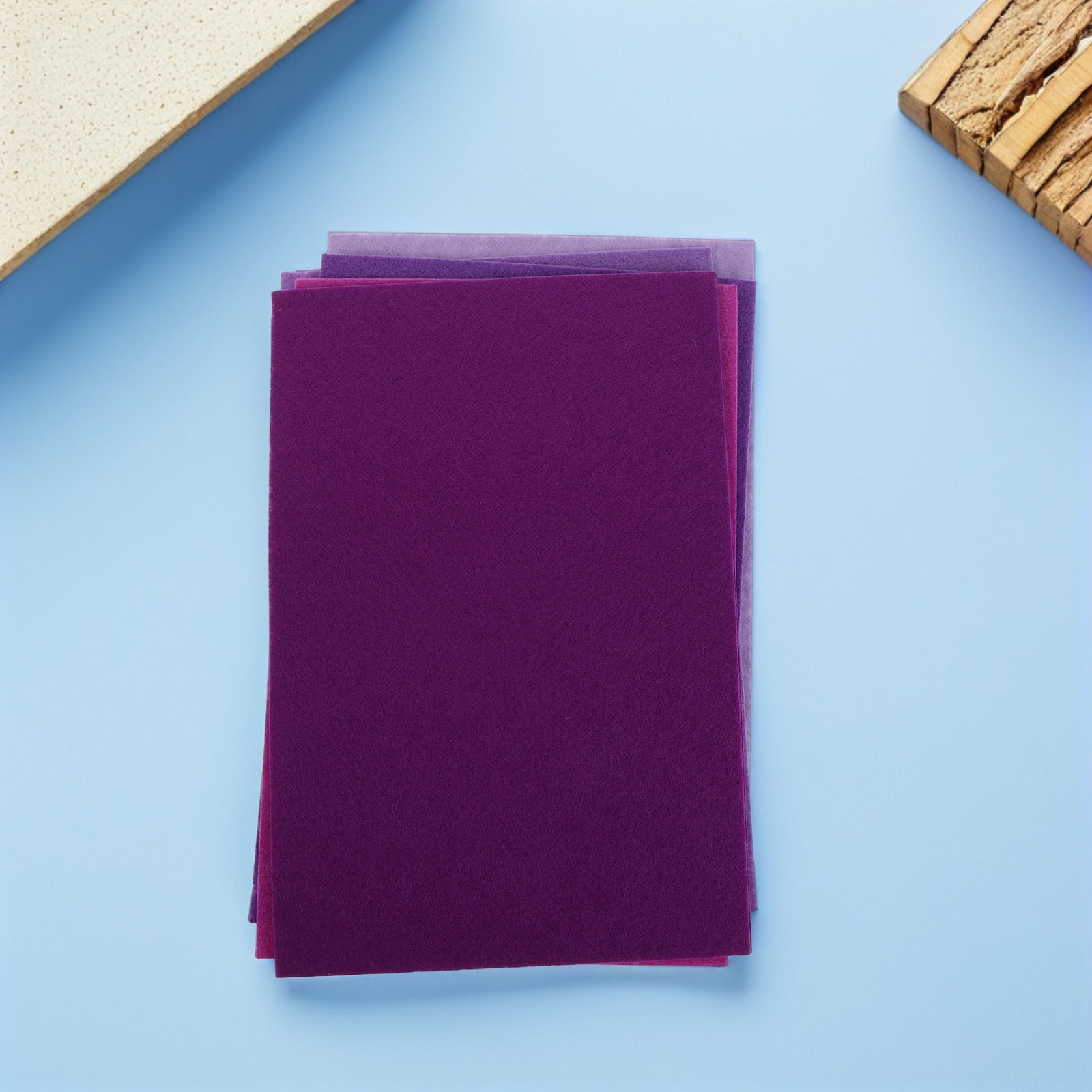 Sewing Textile Art - 30Pcs Felt Sheets Nonwoven 1.5mm Thickness