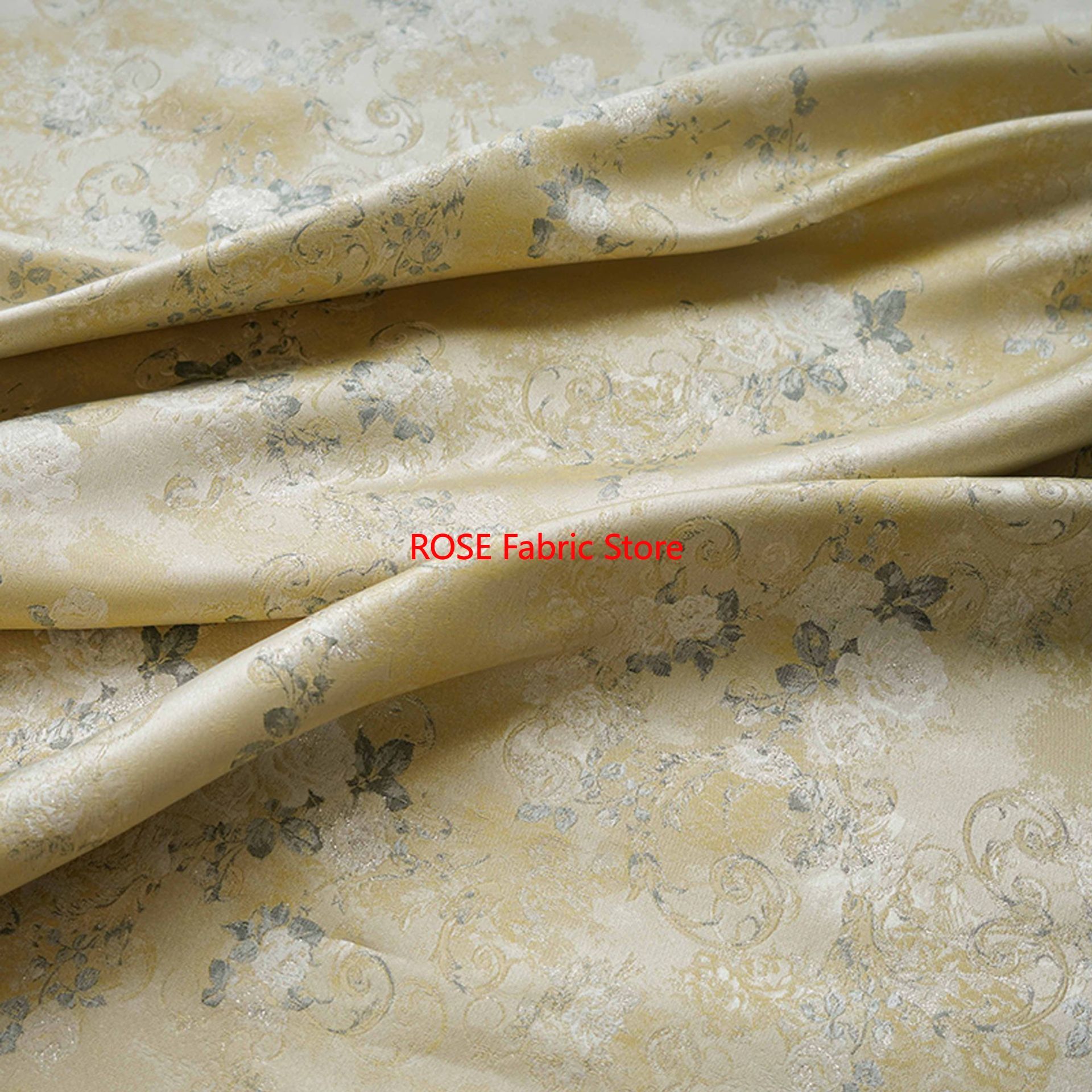 Sewing Vest - 1 meter Light Yellow Bright Silk