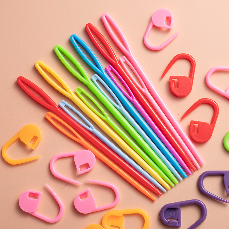 Sewing Necessities - 30-Piece Knitting Needle Set Including 10-9cm