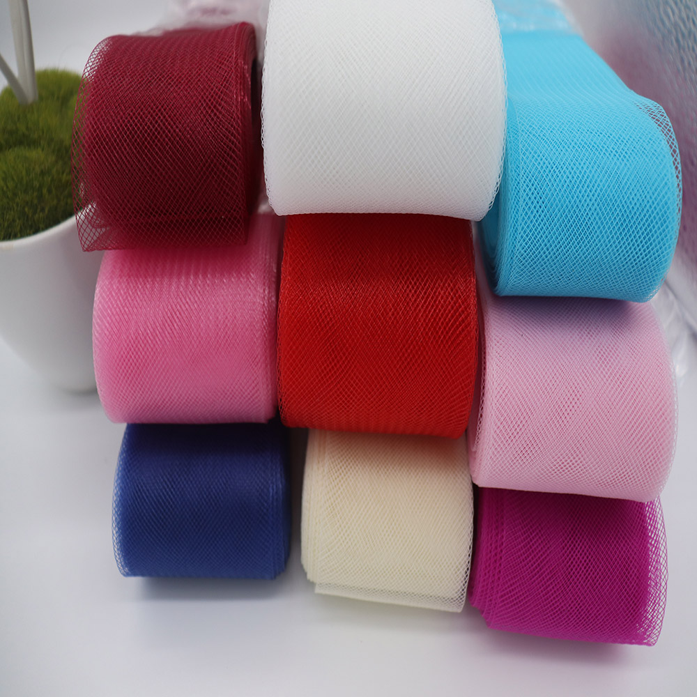 Soft Polyester Mesh Ribbon Fla - Sewing Fabric review and price