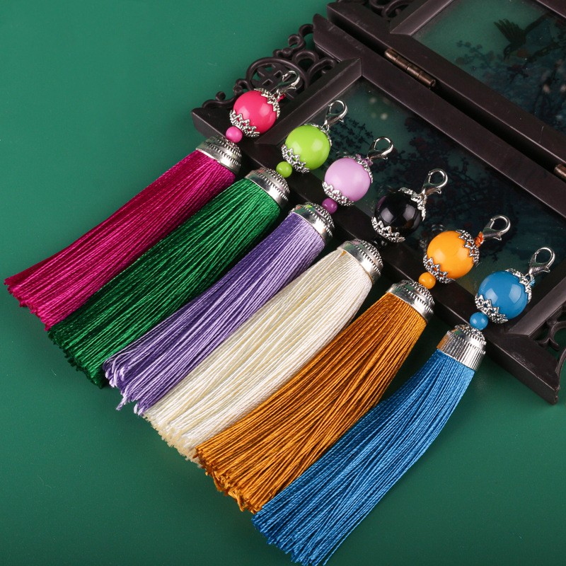 10pc Vintage Bead Tassel Lobst - Vintage Sewing Textile review and price