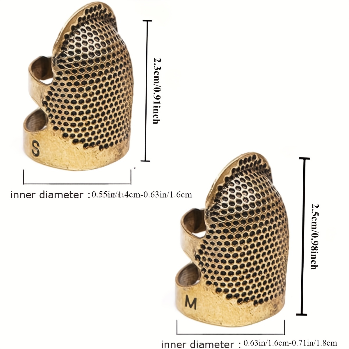 Sewing Thimbles, Adjustable Me - Sewing Thimble Metal review and price