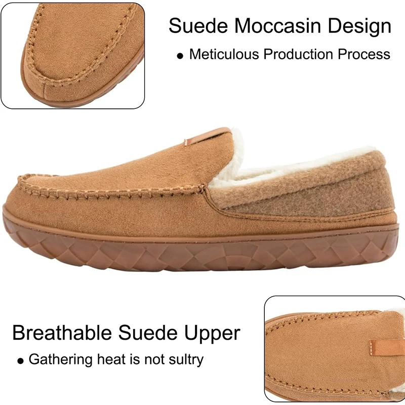 Men's Slippers Home Sewing Plu - Sewing Fleece review and price