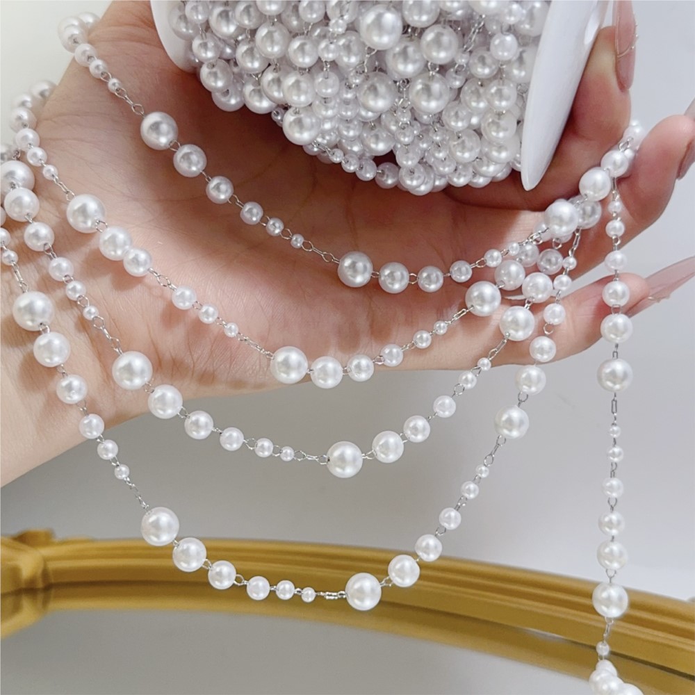1meter 3-8mm Faux Pearl Beadin - Sewing Necessities review and price