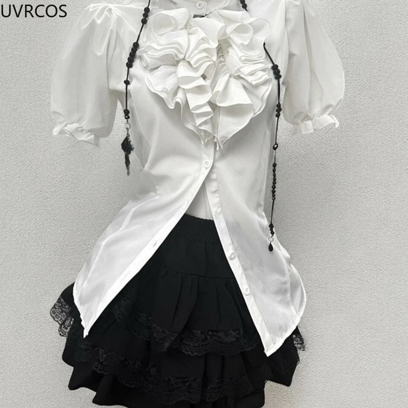 Y2k Aesthetic Lolita Style Swe - Sewing Vest review and price