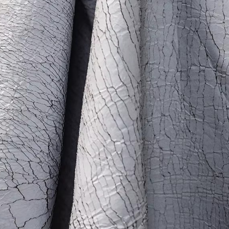 Grey Retro Cracked Leather Tex - Sewing Textile Art review and price