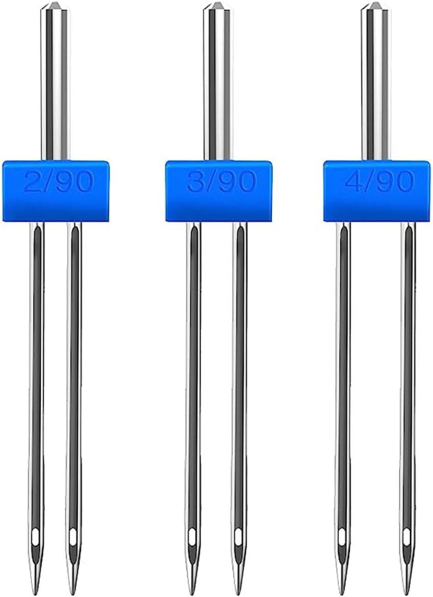 9PCS Sewing Machine Needles Do - Twin Needle Stretch review and price