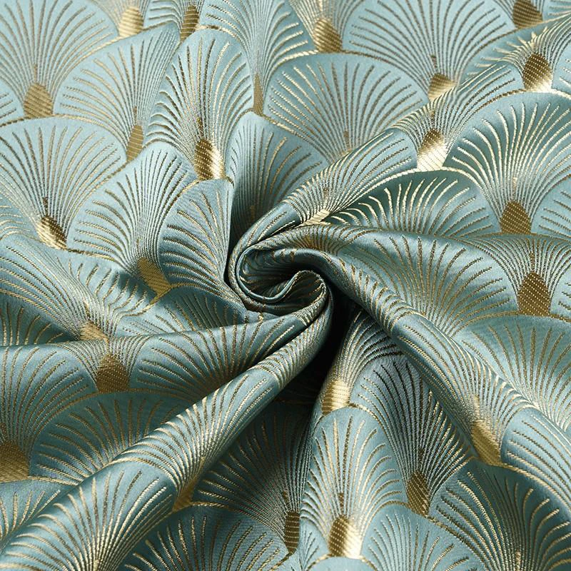 Ginkgo Leaf Fan Shaped Jacquar - Sewing Fabric review and price