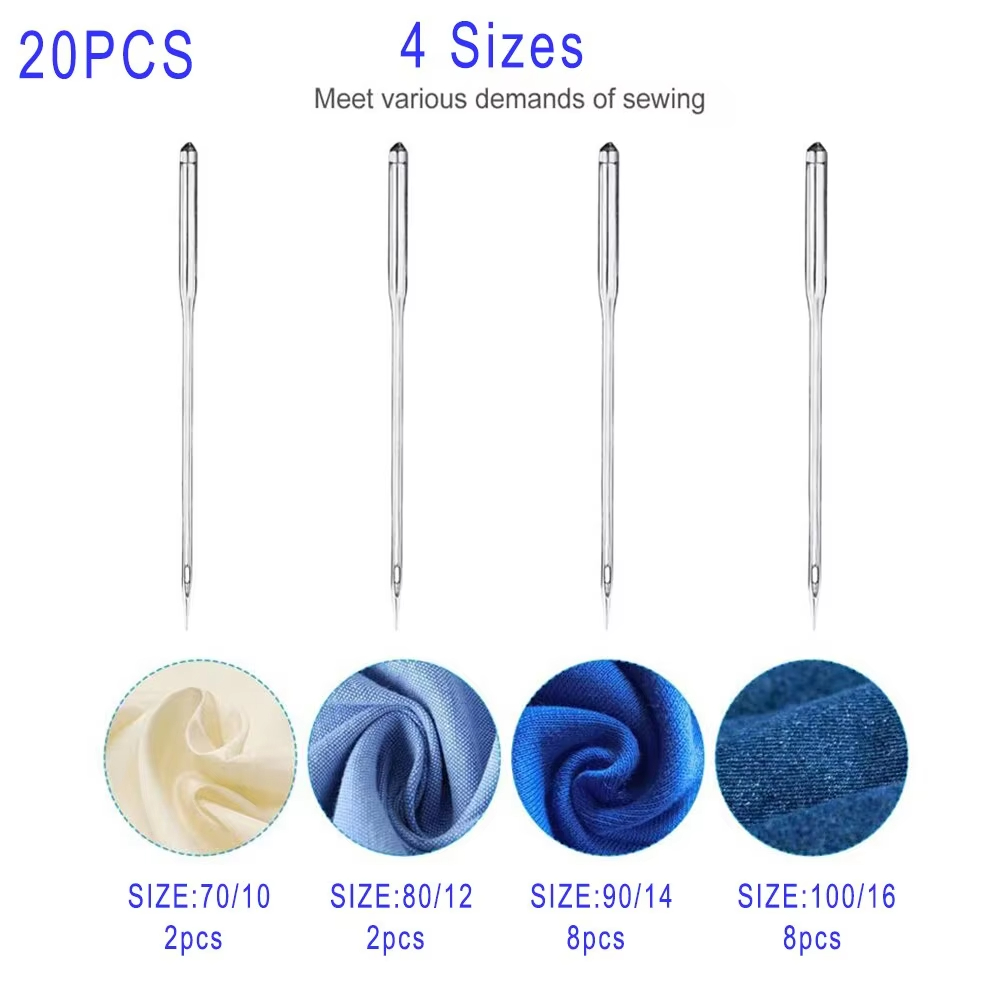 20pcs Sewing Machine Needles U - Twin Needle Stretch review and price