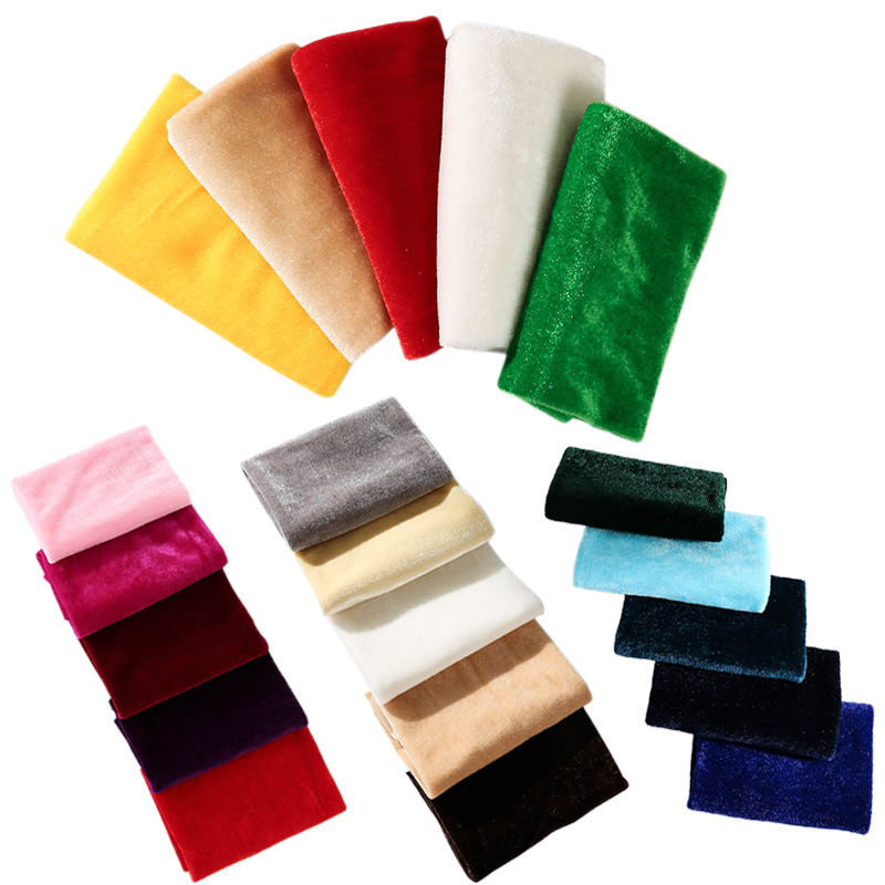 5Pcs 50x50cm Solid Color Velve - Sewing Velvet Fabric review and price