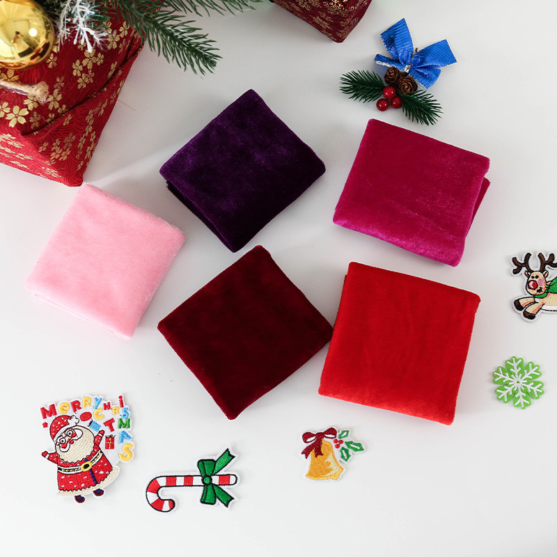 5Pcs 50x50cm Solid Color Velve - Sewing Velvet Fabric review and price