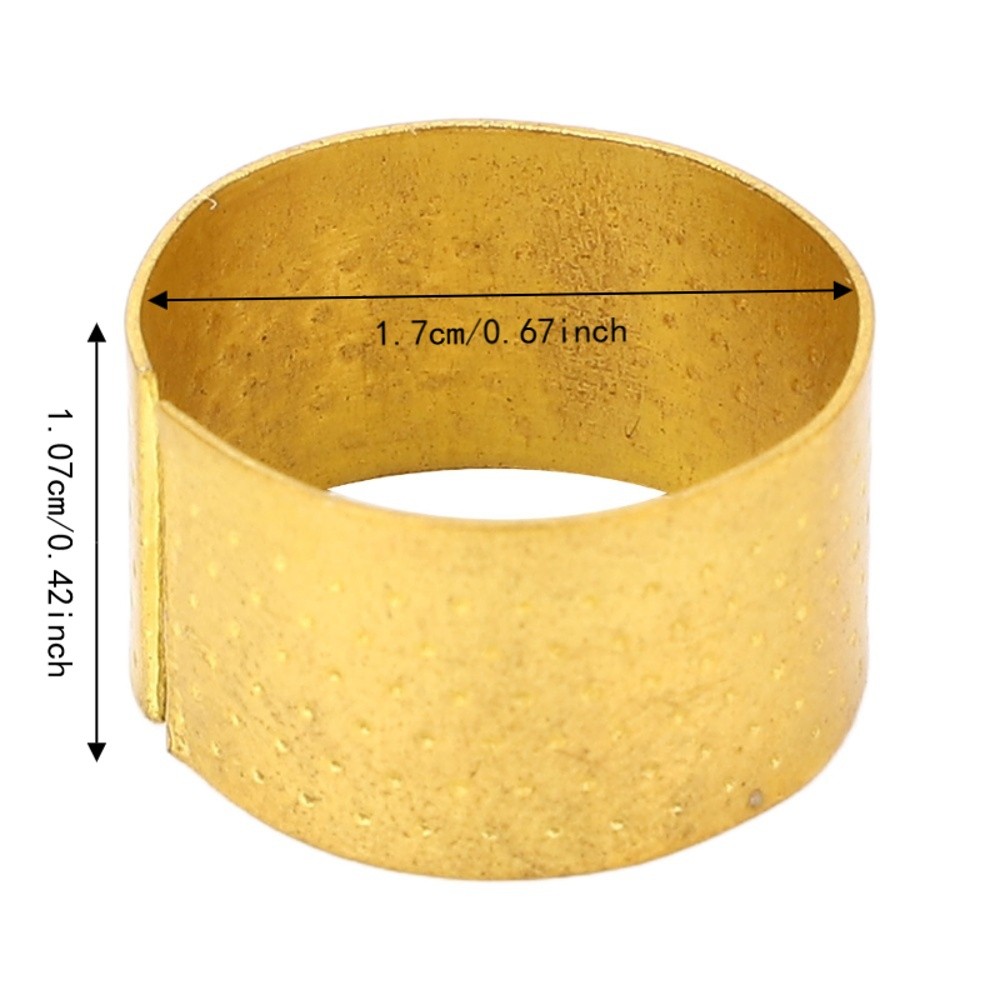 20pcs Retro Style Adjustable R - Sewing Thimble Metal review and price