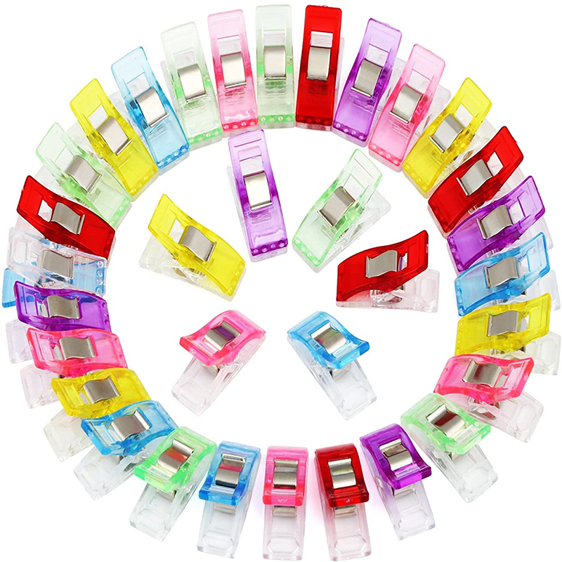 20/40PCS Random Color Clip Pla - Sewing Necessities review and price