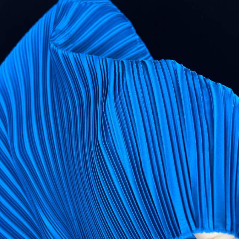 Stretch Imitation Silk Pleated - Textile And Sewing Materials review and price