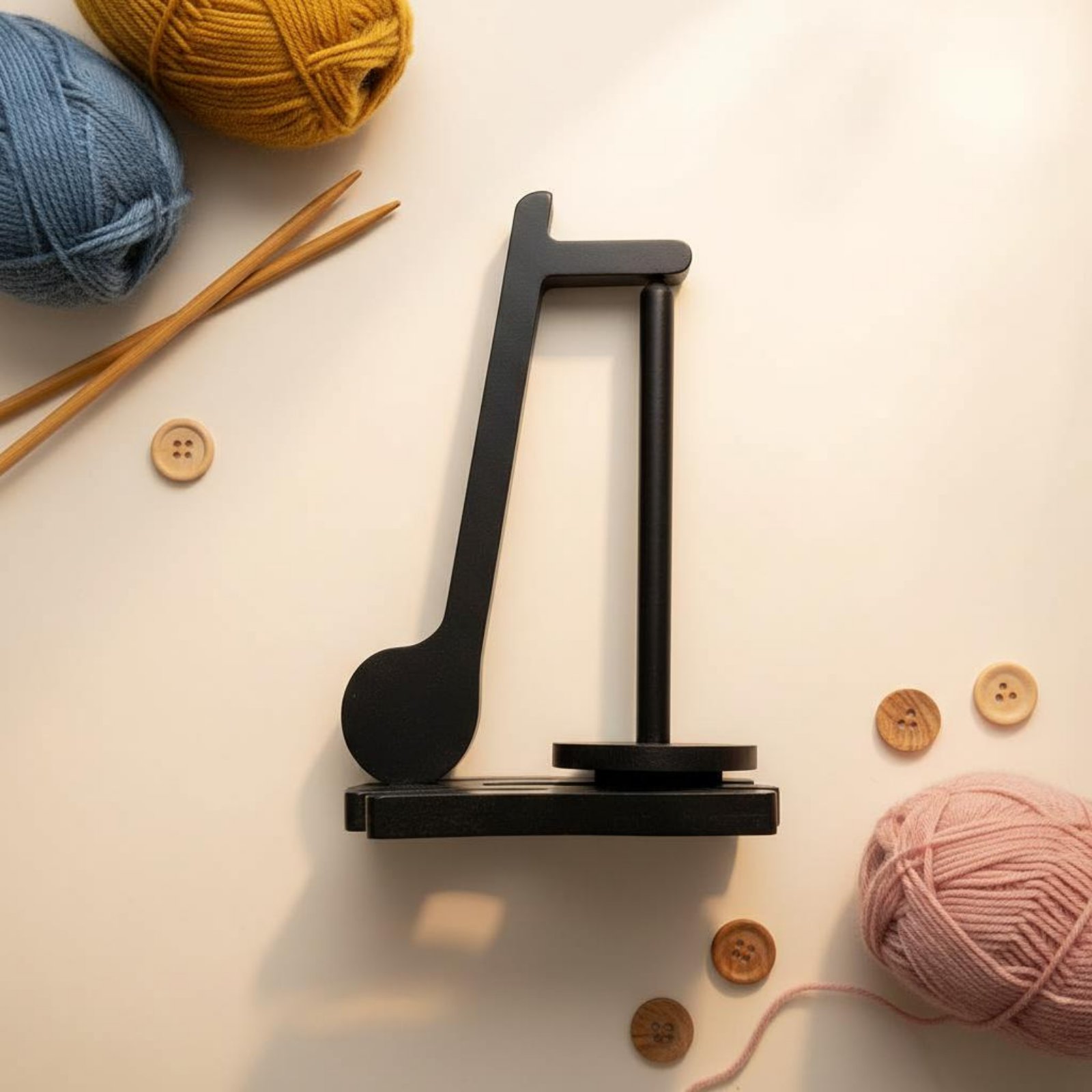 Wooden Yarn Holder 360° Rotati - Sewing Knit review and price