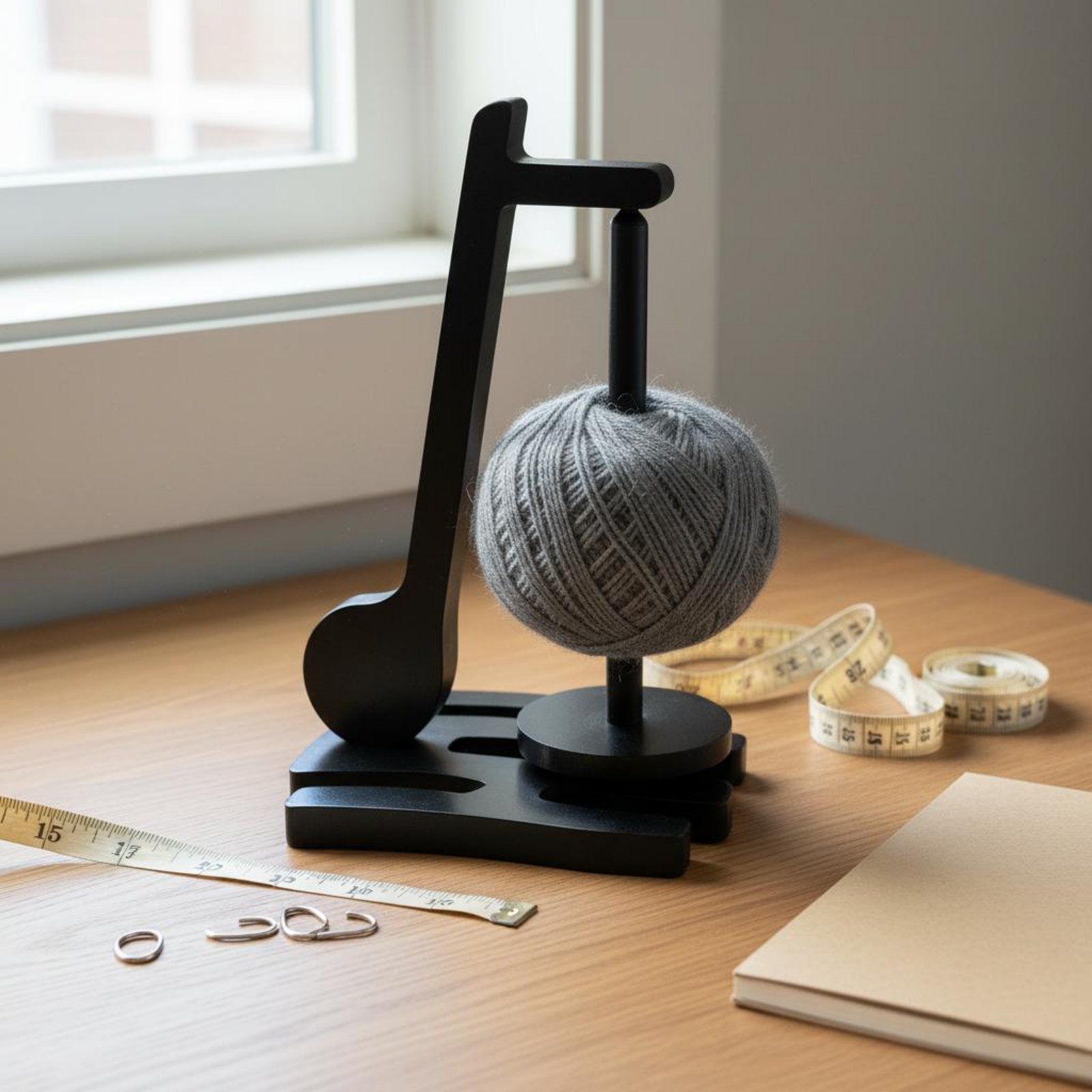 Wooden Yarn Holder 360° Rotati - Sewing Knit review and price