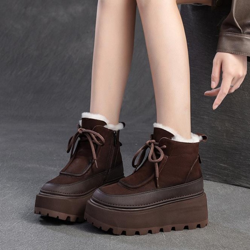 Women's Retro Winter Snow Boot - Sewing Fleece review and price