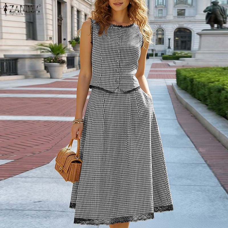 Elegant Women 2 Pieces Sets ZA - Sewing Vest review and price