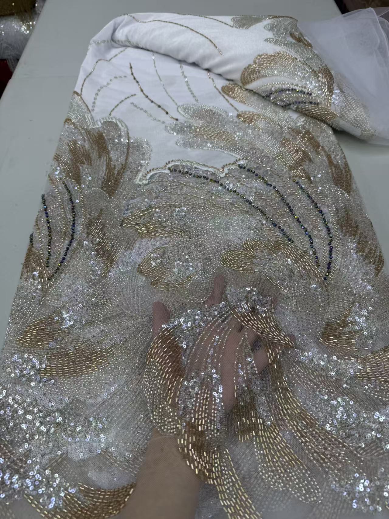 2026 African French Sequin Bea - Sewing Velvet Fabric review and price
