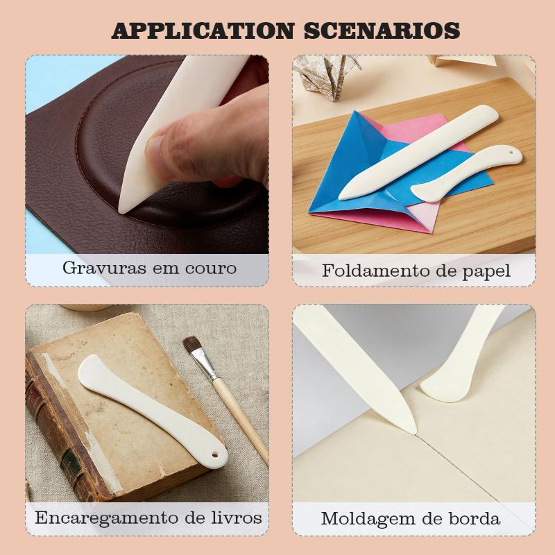 Leather Craft Bone Folder 2Pcs - Sewing Necessities review and price