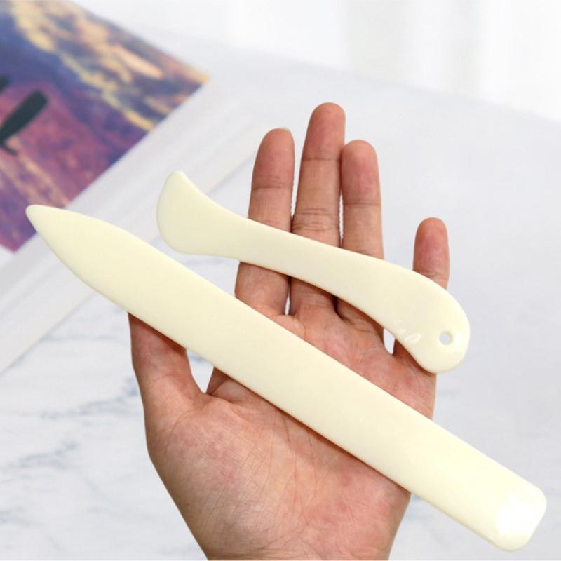 Leather Craft Bone Folder 2Pcs - Sewing Necessities review and price