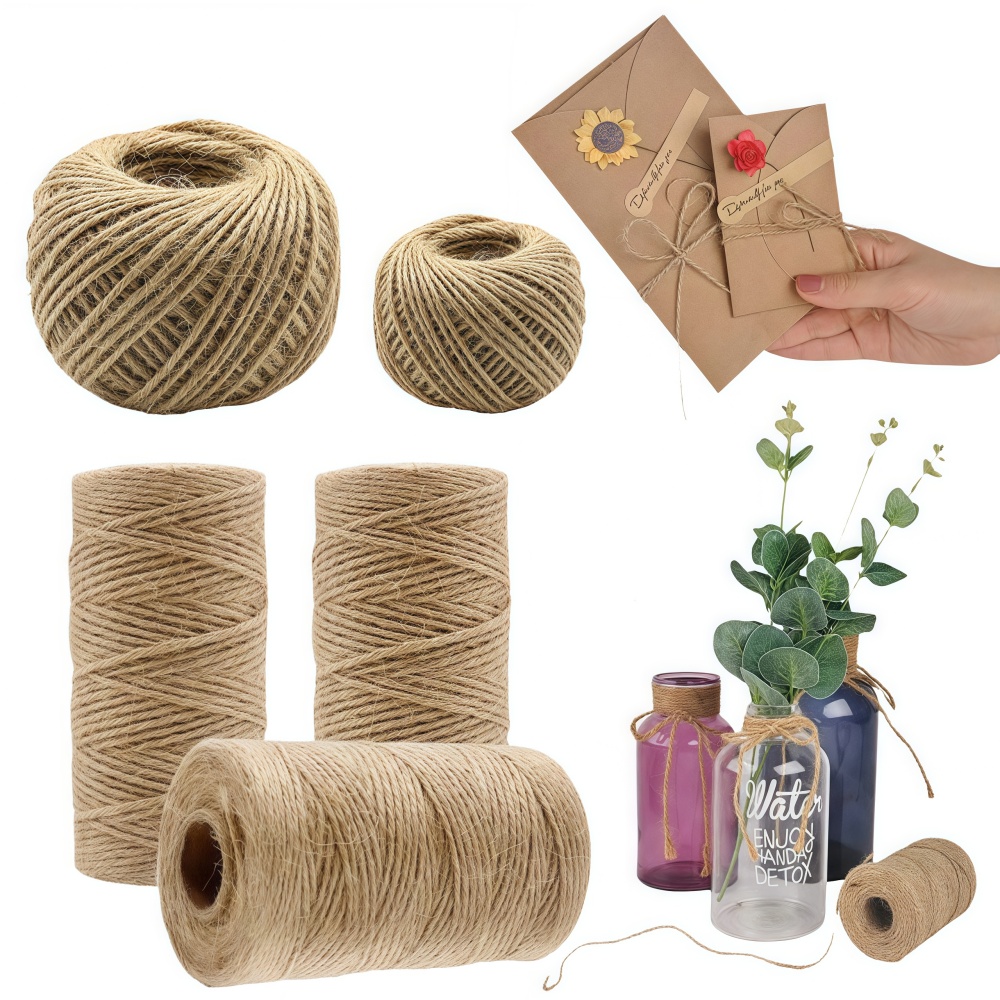 2/3/4mm Natural Jute Rope Stri - Vintage Sewing Textile review and price