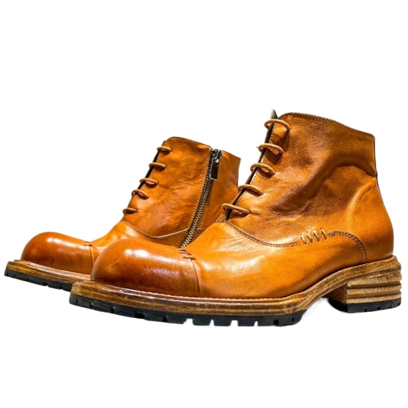 Ethnic Style Washed Horsehide  - Sewing Zipper review and price