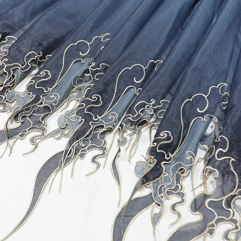 Chinese Style Embroidery Lotus - Sewing Fabric review and price