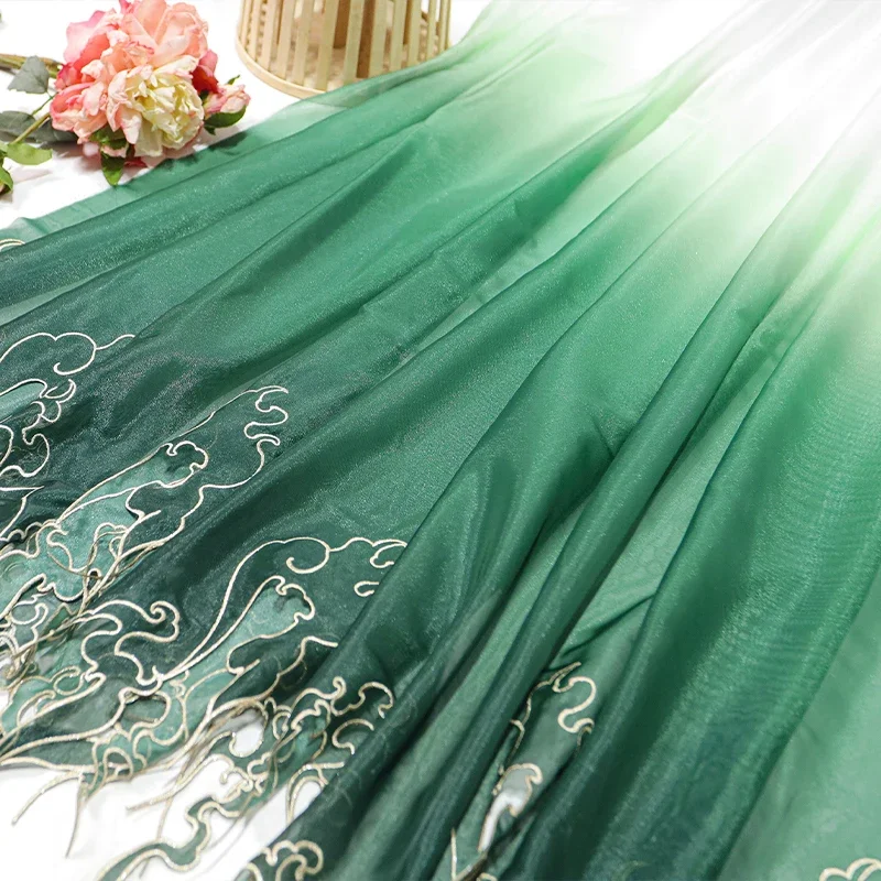 Chinese Style Embroidery Lotus - Sewing Fabric review and price