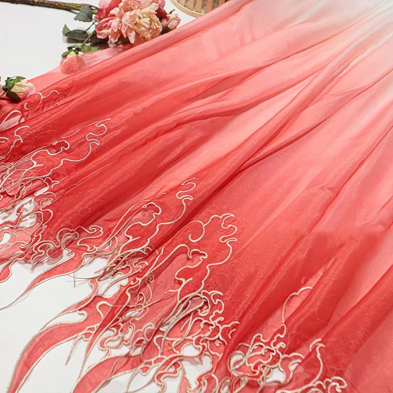 Chinese Style Embroidery Lotus - Sewing Fabric review and price