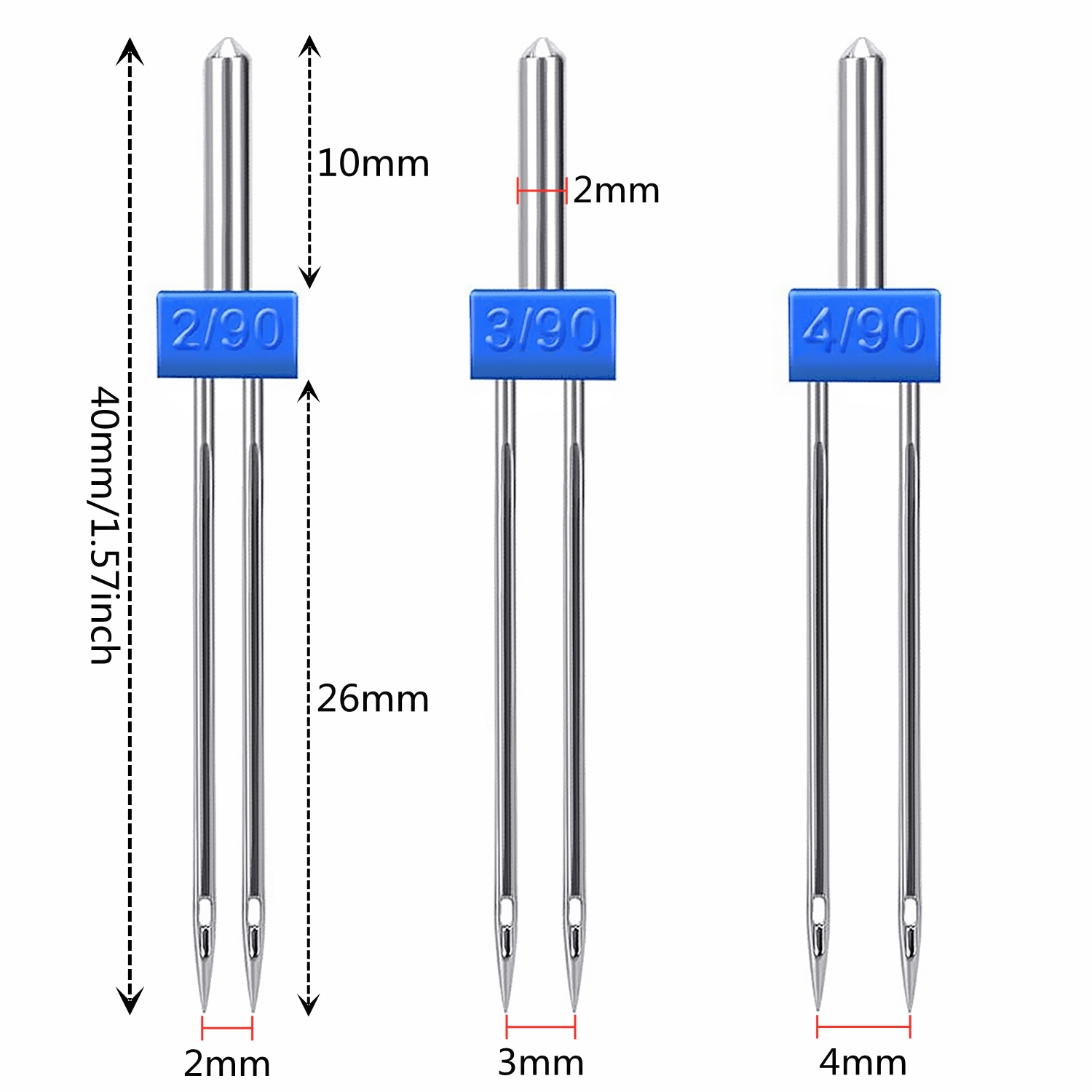 3-piece/Dual-needle Set - 2/3/ - Twin Needle Stretch review and price