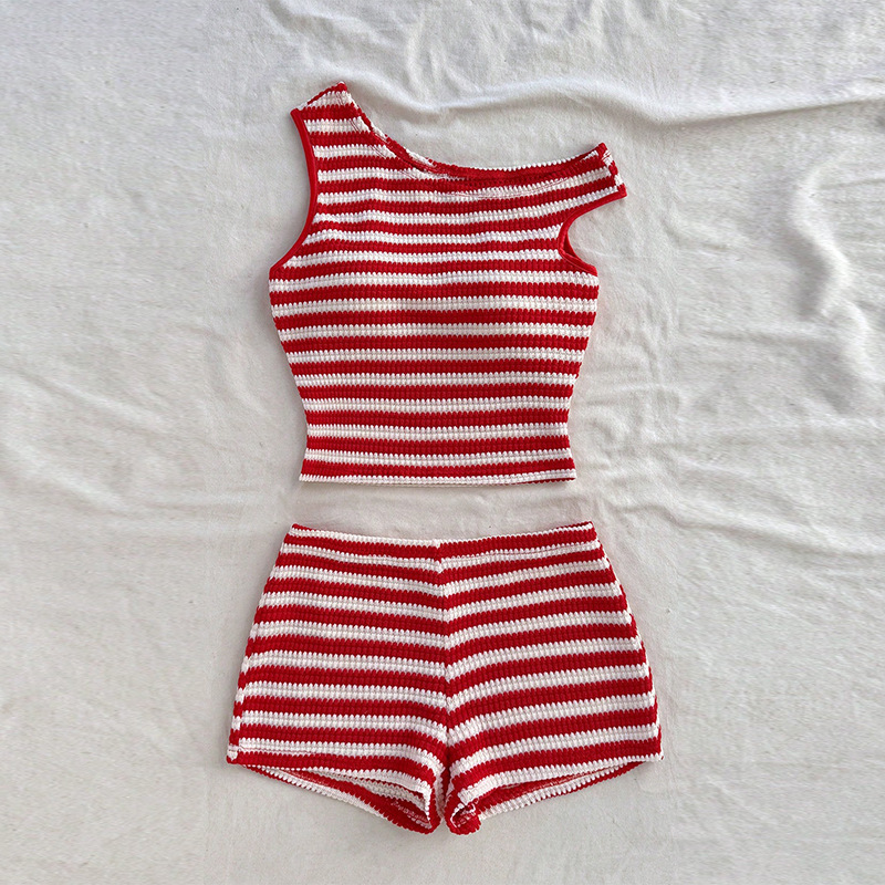 Women's Summer Short Two-piece - Sewing Vest review and price