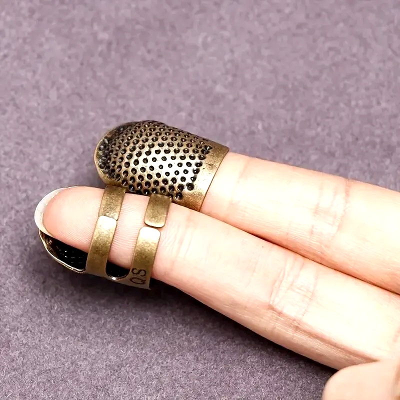 Adjustable Vintage Sewing Thim - Sewing Thimble Metal review and price
