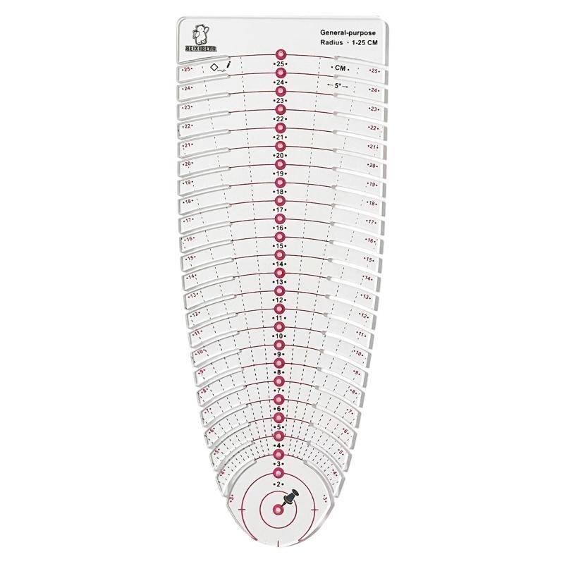 39BB Clear Scale Acrylic Measu - Sewing Textile Art review and price