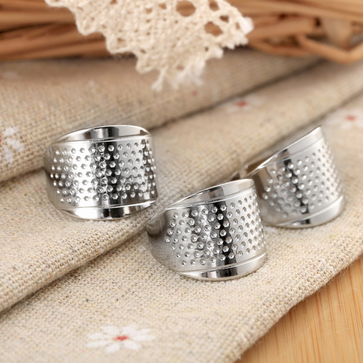 3pcs Metal Finger Thimbles Tai - Sewing Thimble Metal review and price