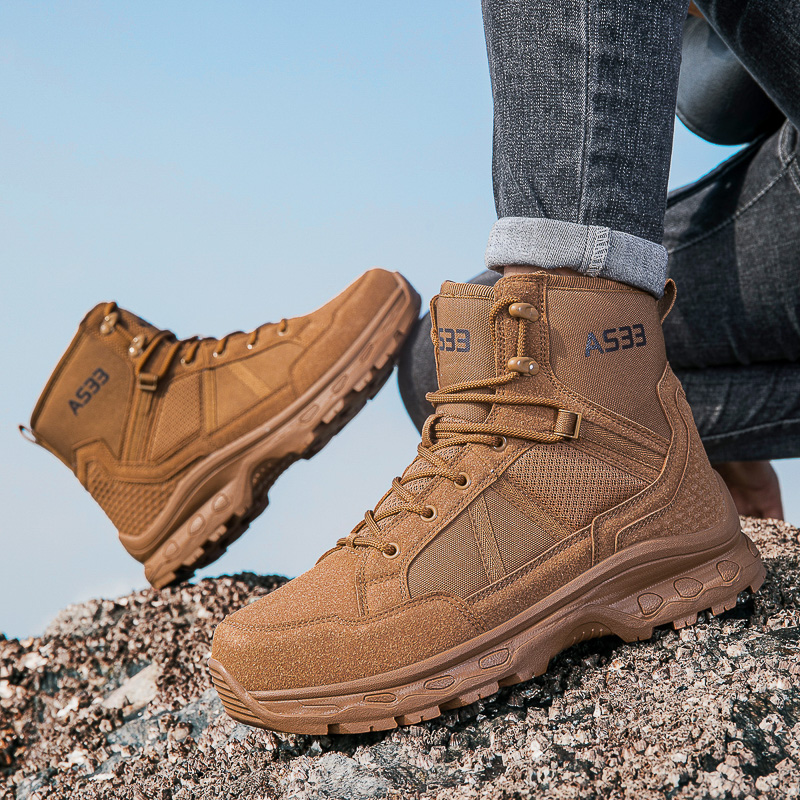 Men's Military Tactical Boots  - Sewing Zipper review and price