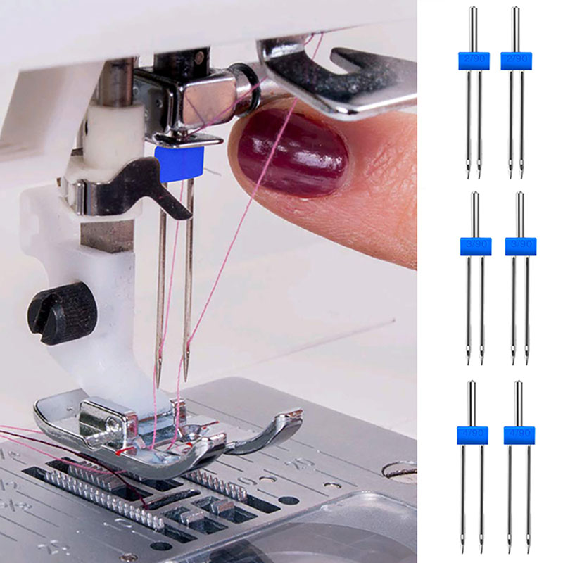 3PCS Sewing Machine Needles Do - Twin Needle Stretch review and price