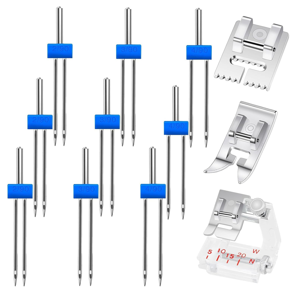 3PCS Sewing Machine Twin Needl - Twin Needle Stretch review and price