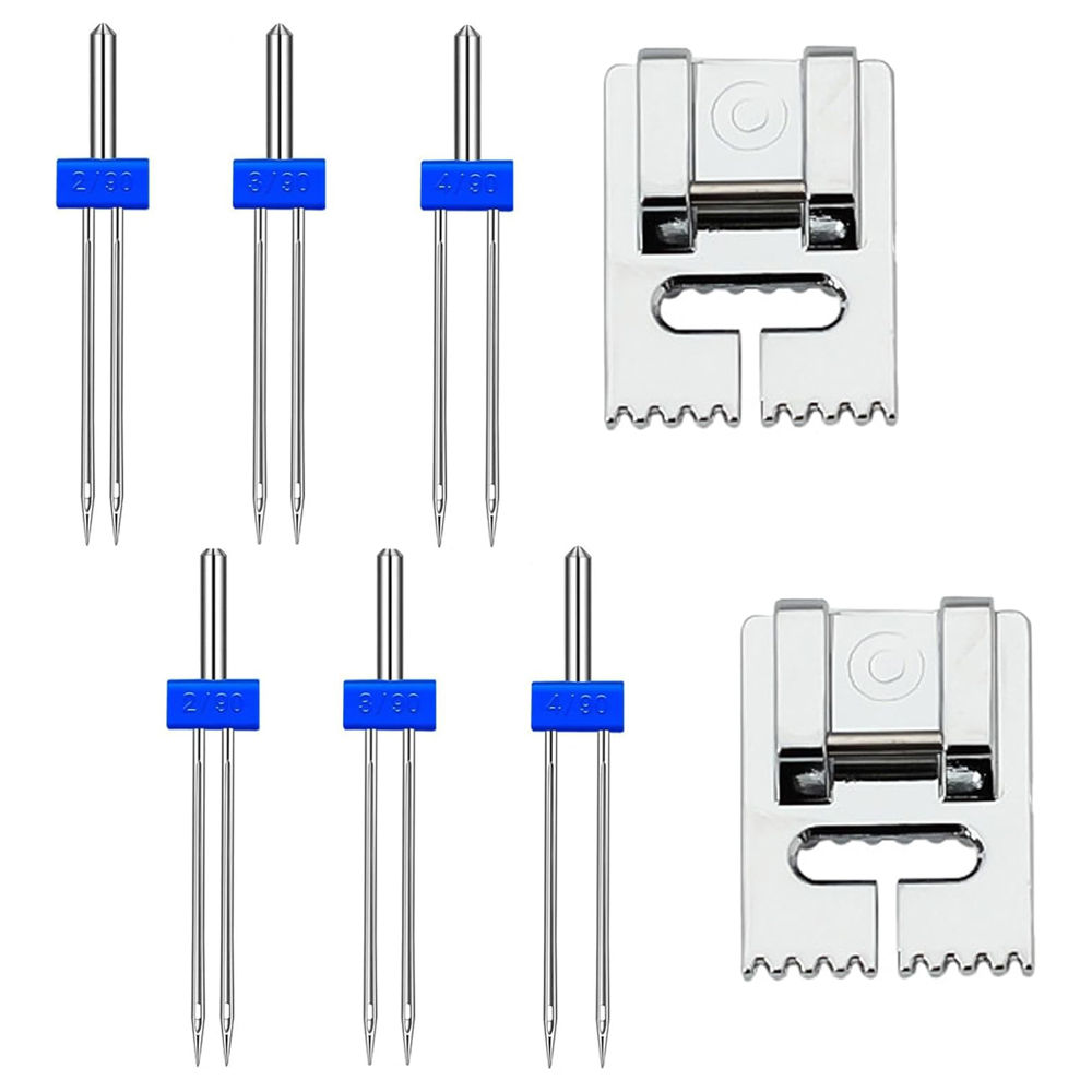 6PCS Twin Needle Double Needle - Twin Needle Stretch review and price