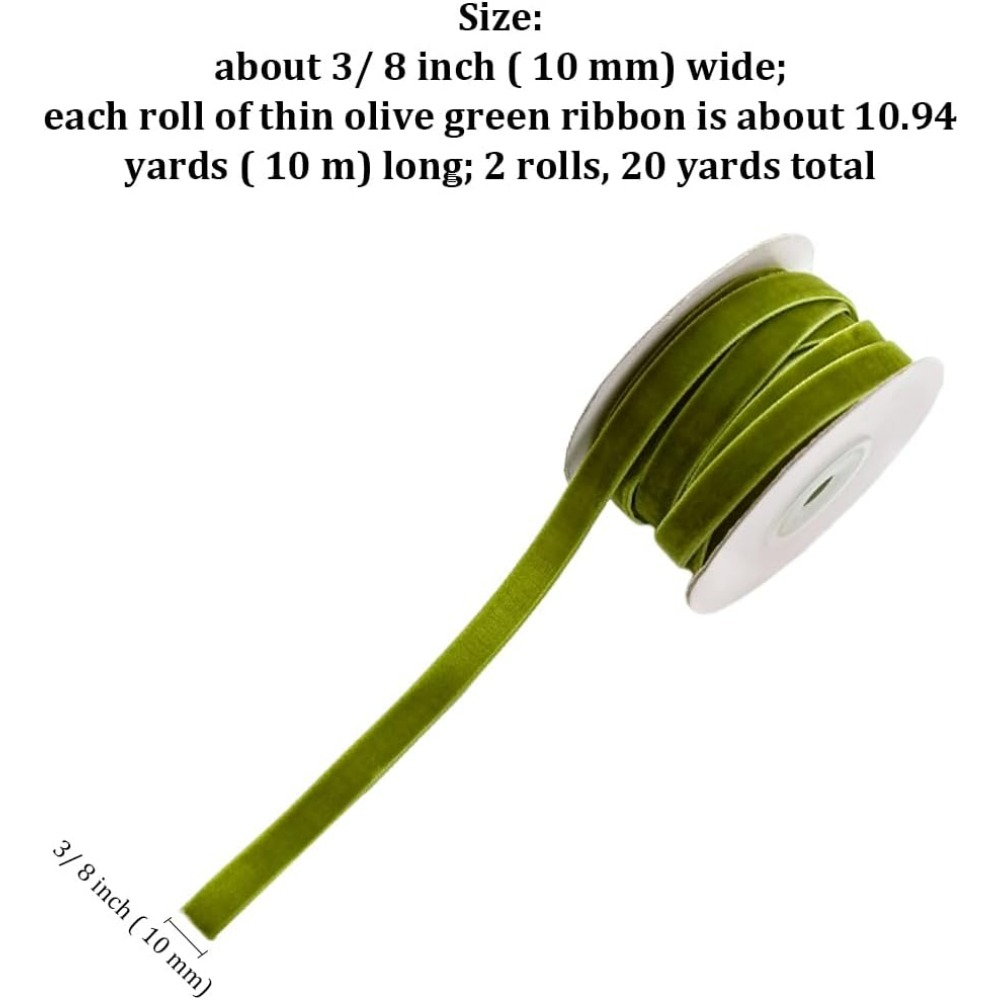 2 Rolls 21.88 Yards 3/8 Inch G - Sewing Velvet Fabric review and price