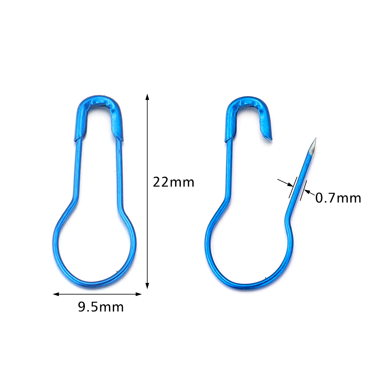 200pcs 22mm Metal Iron Colorfu - Sewing Knit review and price