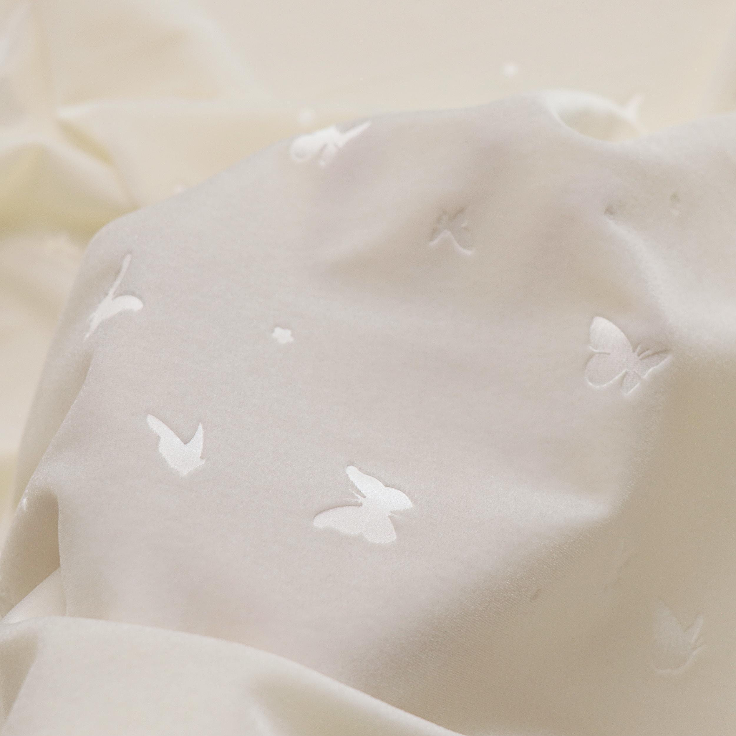 Butterfly hot stamping soft ve - Sewing Velvet Fabric review and price
