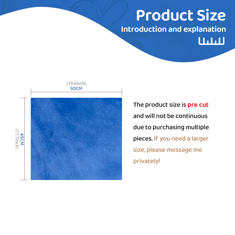 45 × 50cm Soft Velvet Fabric 3 - Sewing Velvet Fabric review and price