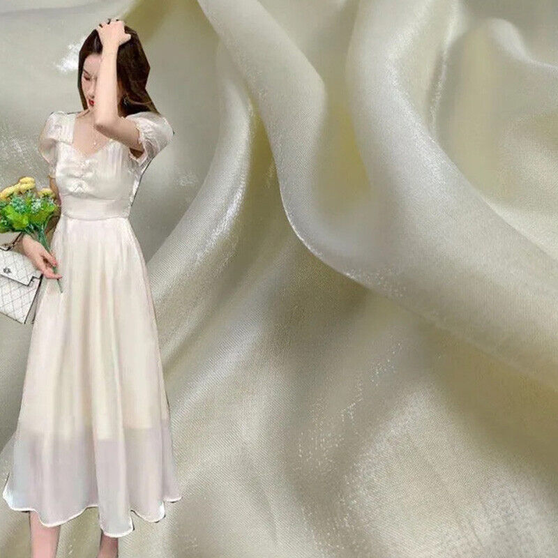 50x150cm Width Silk Fabric Gra - Textile And Sewing Materials review and price