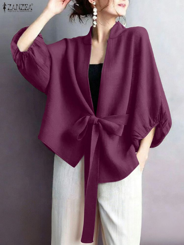 2025 ZANZEA Elegant V Neck Lan - Sewing V review and price