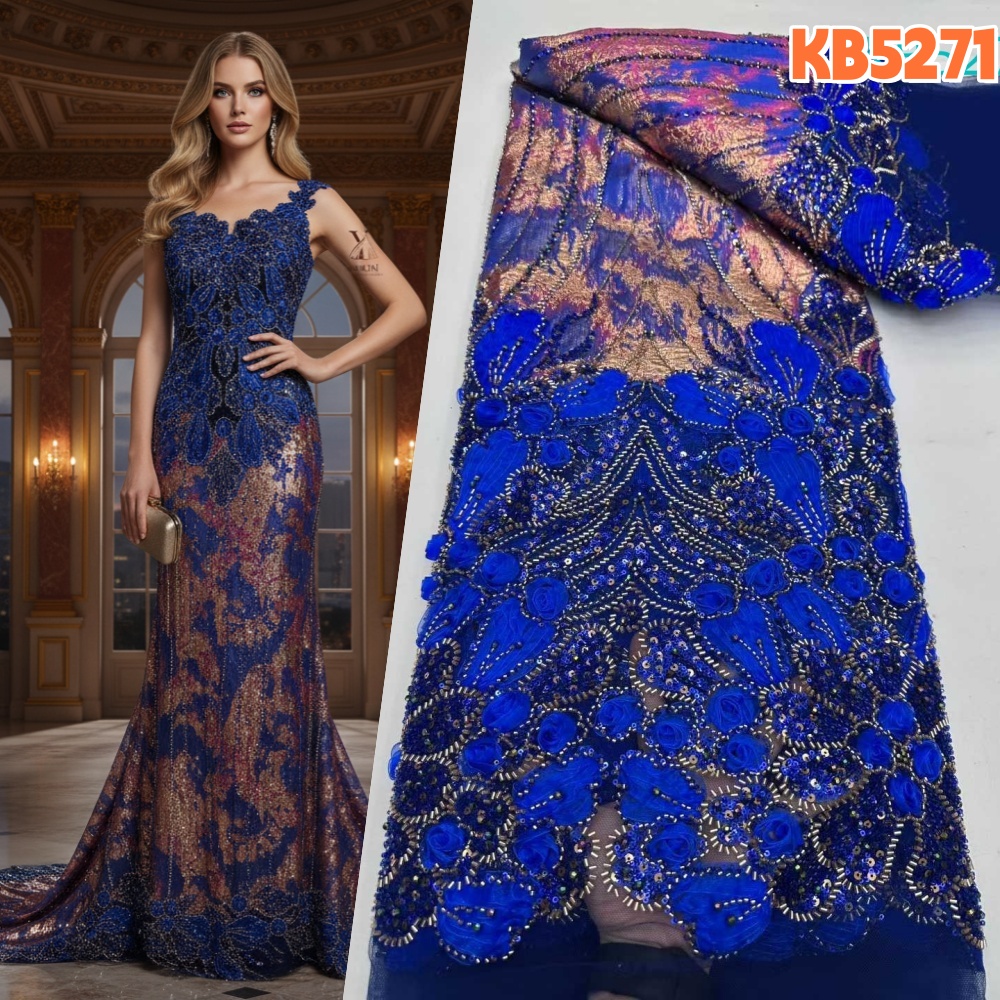 Nigerian Lace Fabric 5 Yards H - Sewing Velvet Fabric review and price