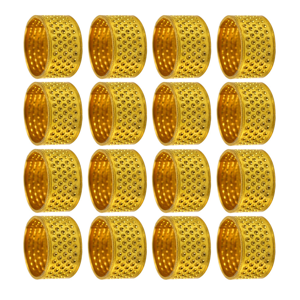 100pcs Metal Thimble Ring Adju - Sewing Thimble Metal review and price