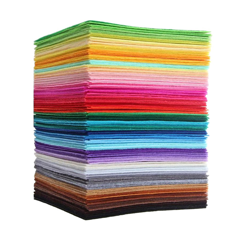 40Pcs Colorful Nonwoven Fabric - Sewing Textile Art review and price